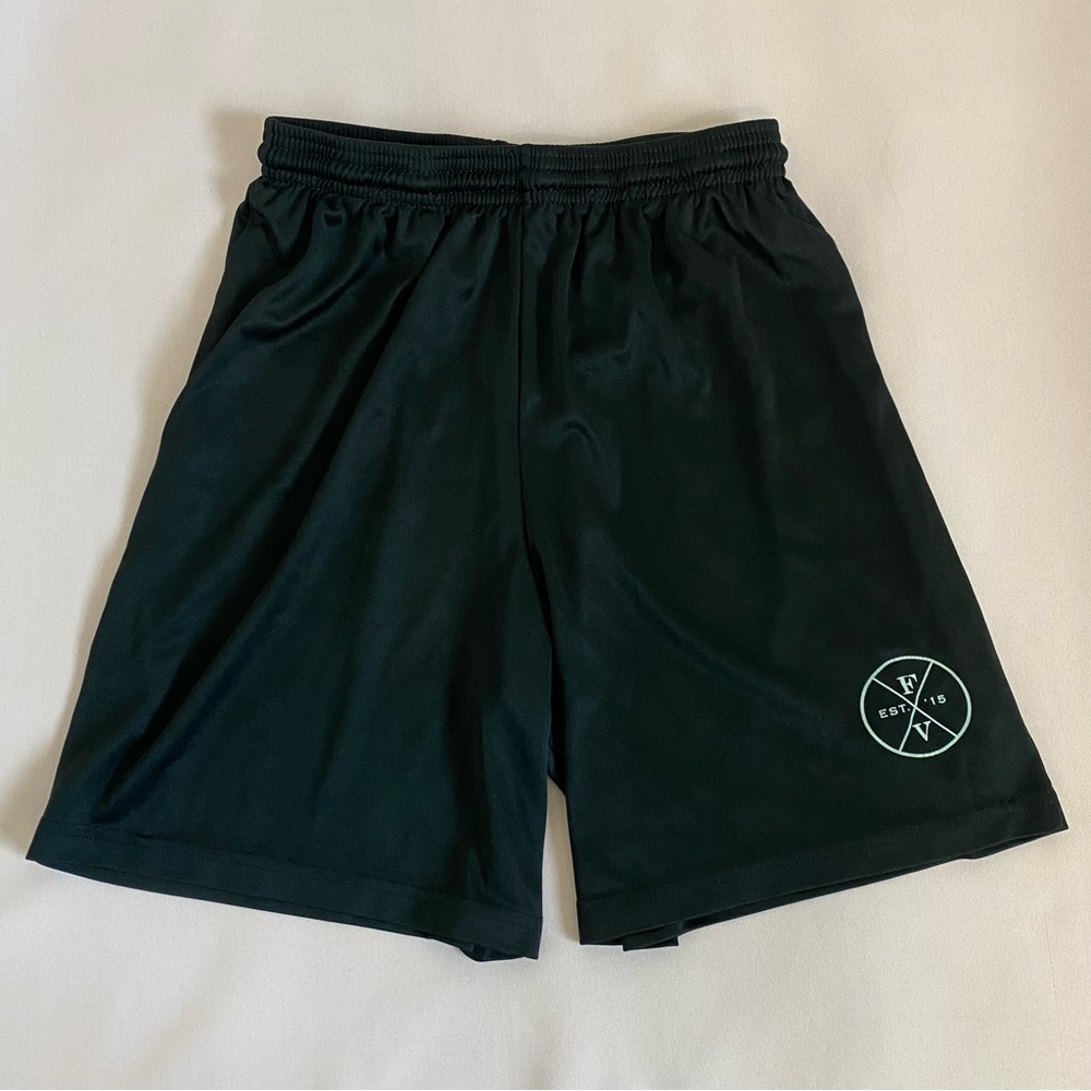 Youth Black Basketball Shorts, L